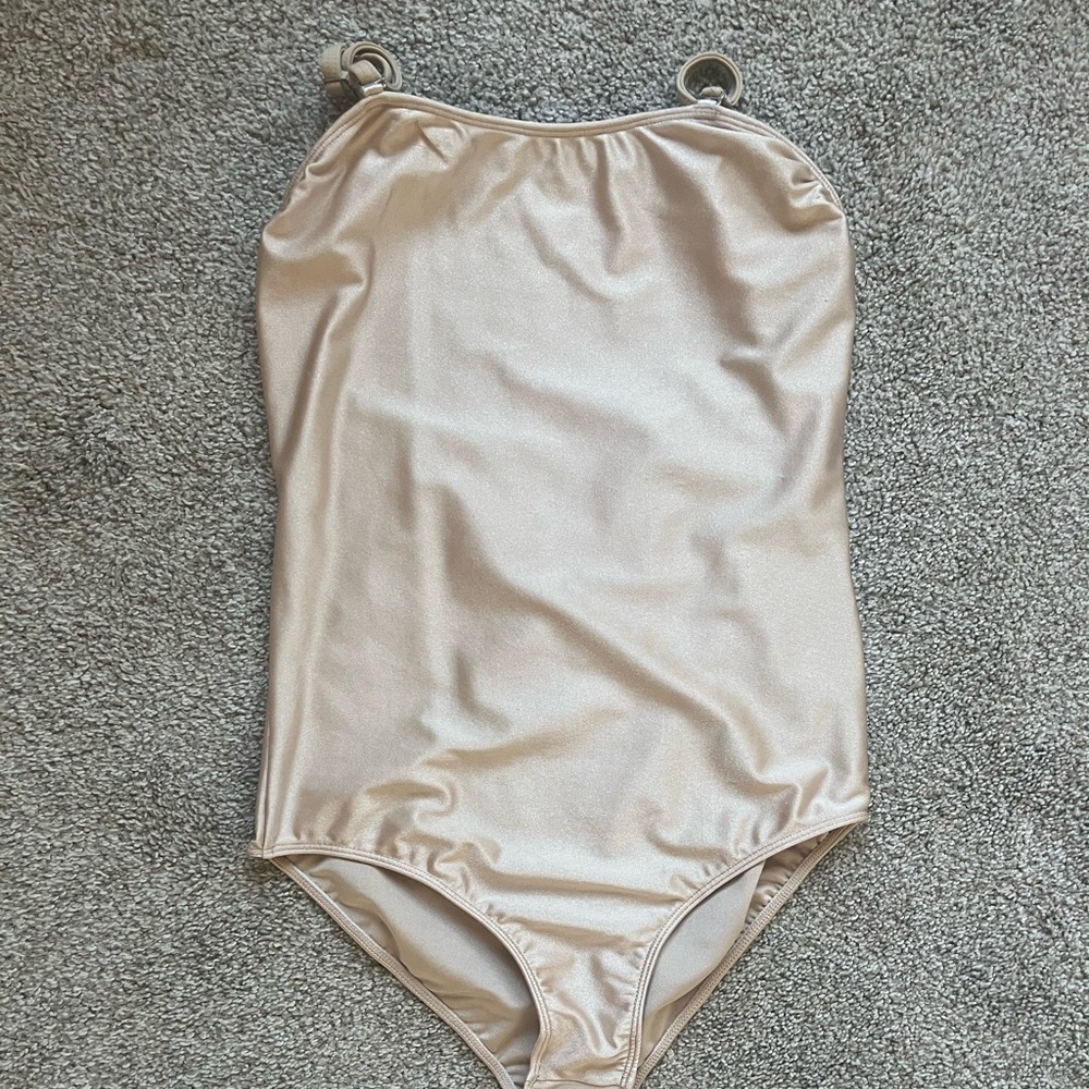 Gold/ Nude Leotard